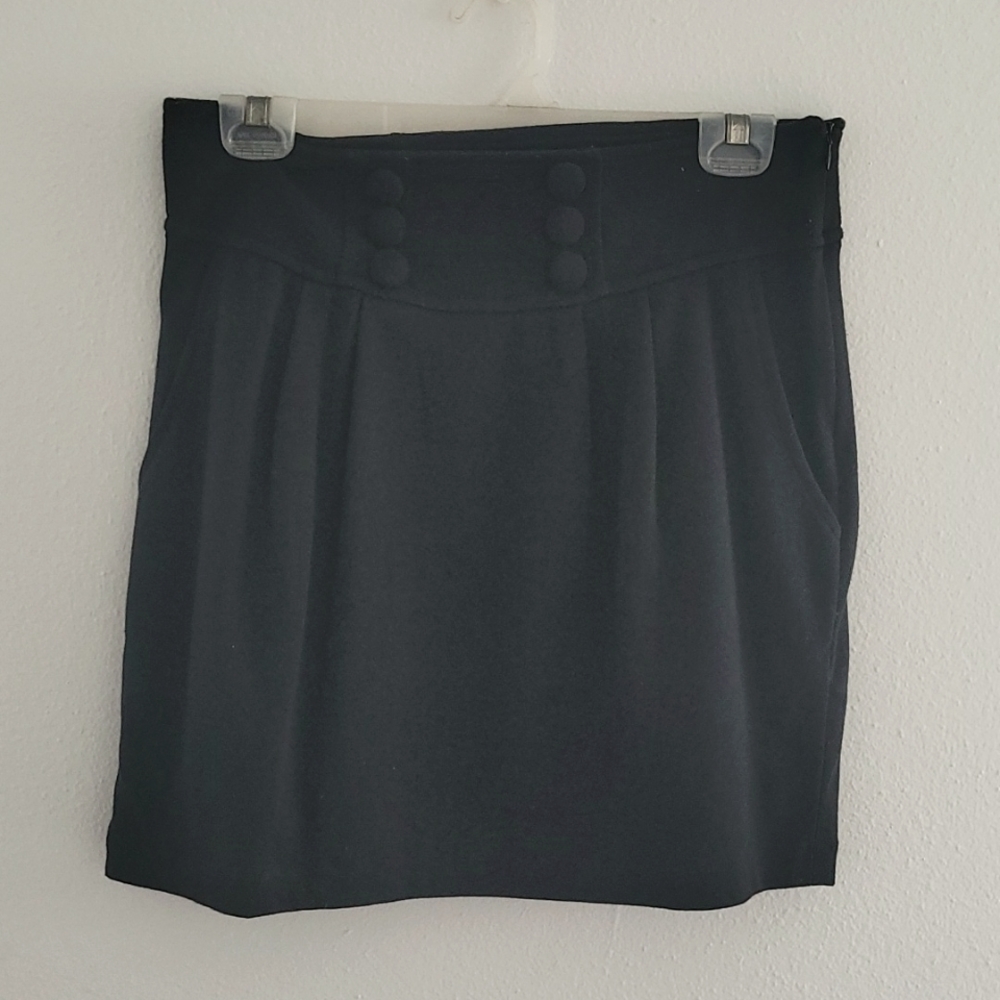 🔥Black high waist or mid skirt